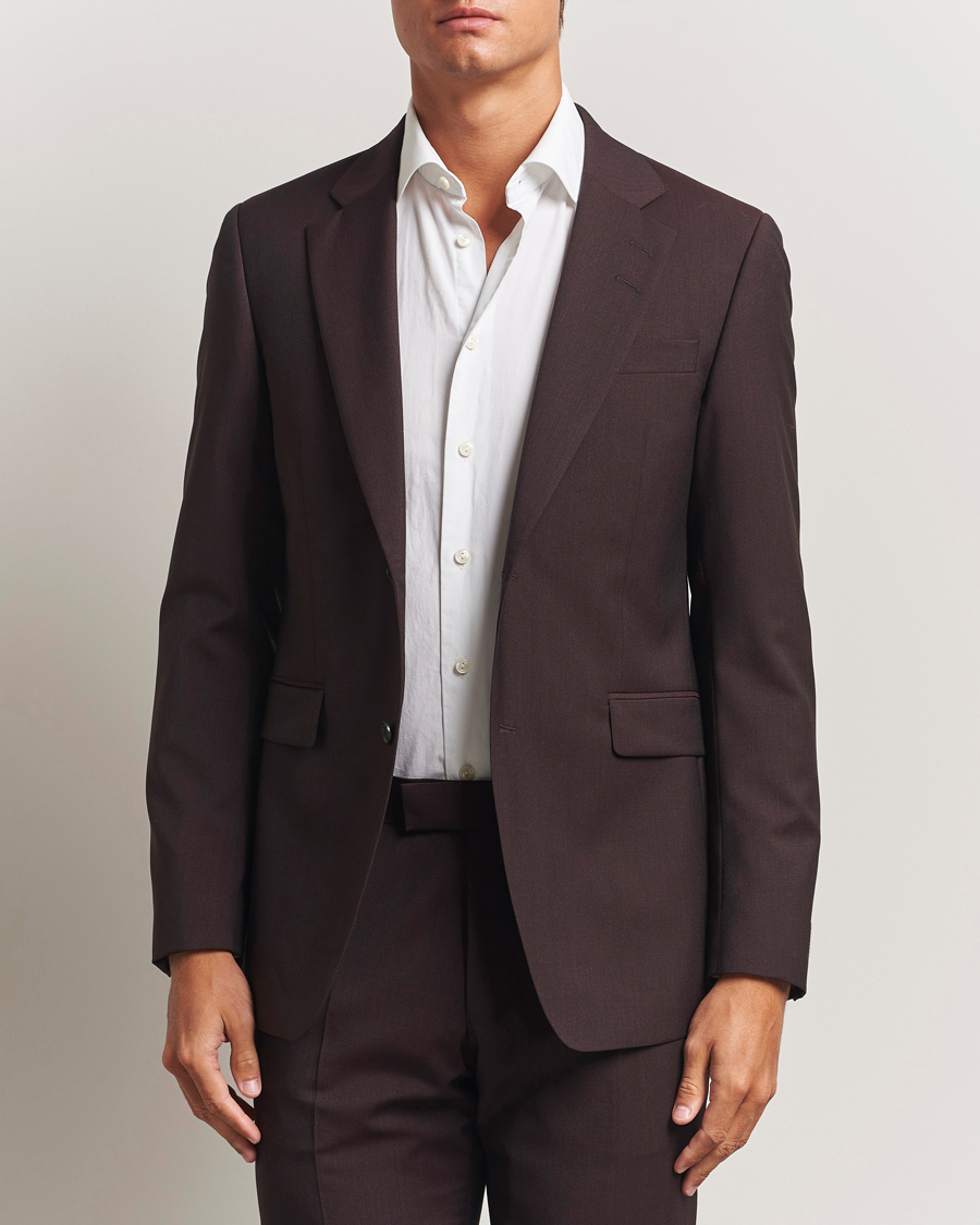 Herren | Sakkos | Tiger of Sweden | Justin Wool Suit Blazer Triumph Steel