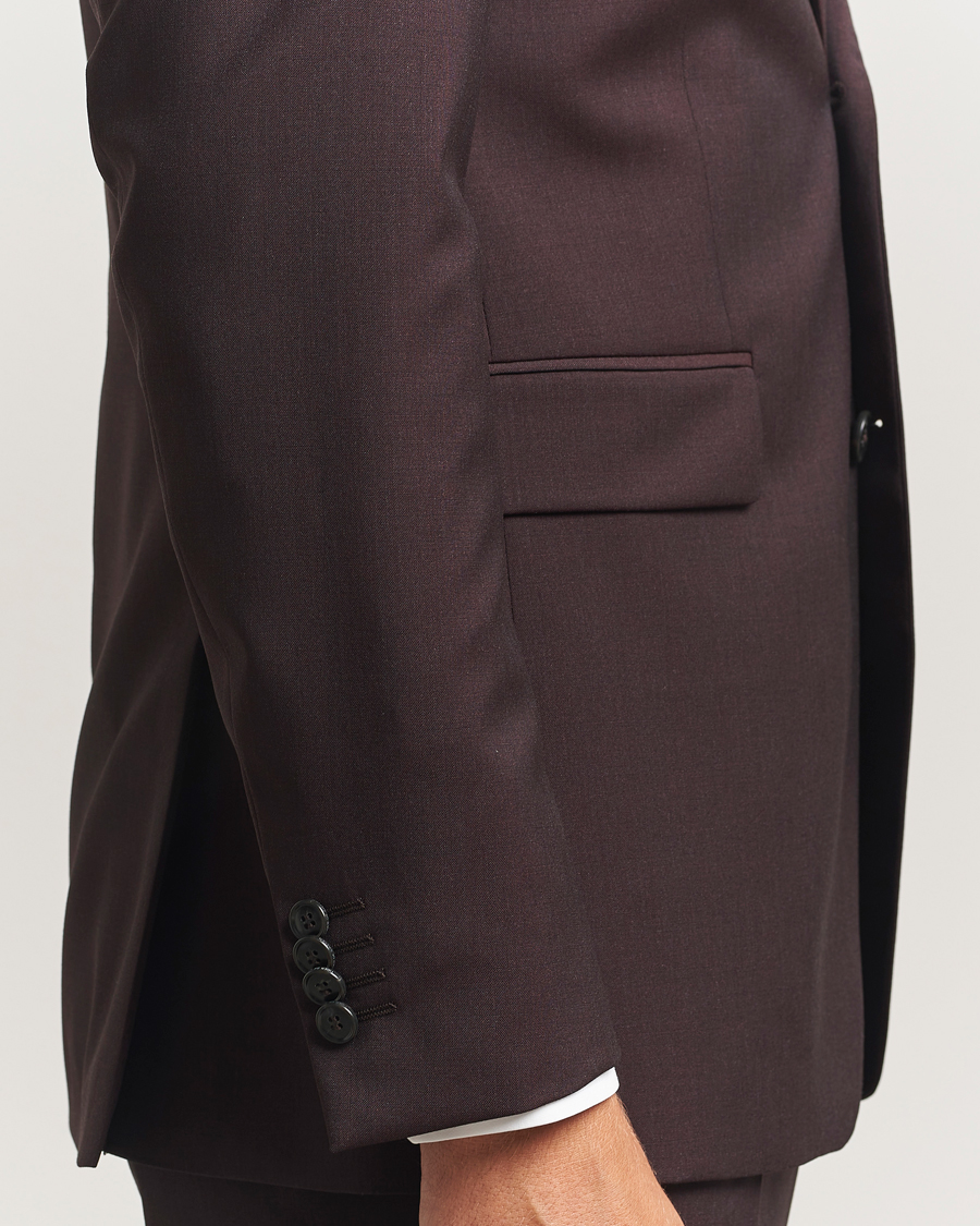 Herren | Sakkos | Tiger of Sweden | Justin Wool Suit Blazer Triumph Steel