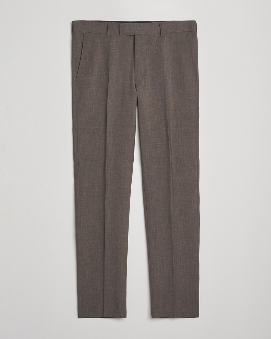 Herren | Hosen | Tiger of Sweden | Tenuta Wool Suit Trousers Mud