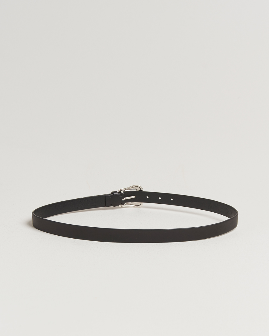 Herren | Gürtel | Tiger of Sweden | Ecus Western Leather Belt Black