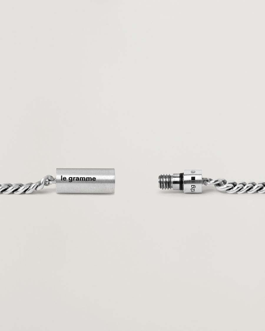 Herren | Schmuck | LE GRAMME | Curb Chain Cable Bracelet Sterling Silver 12g