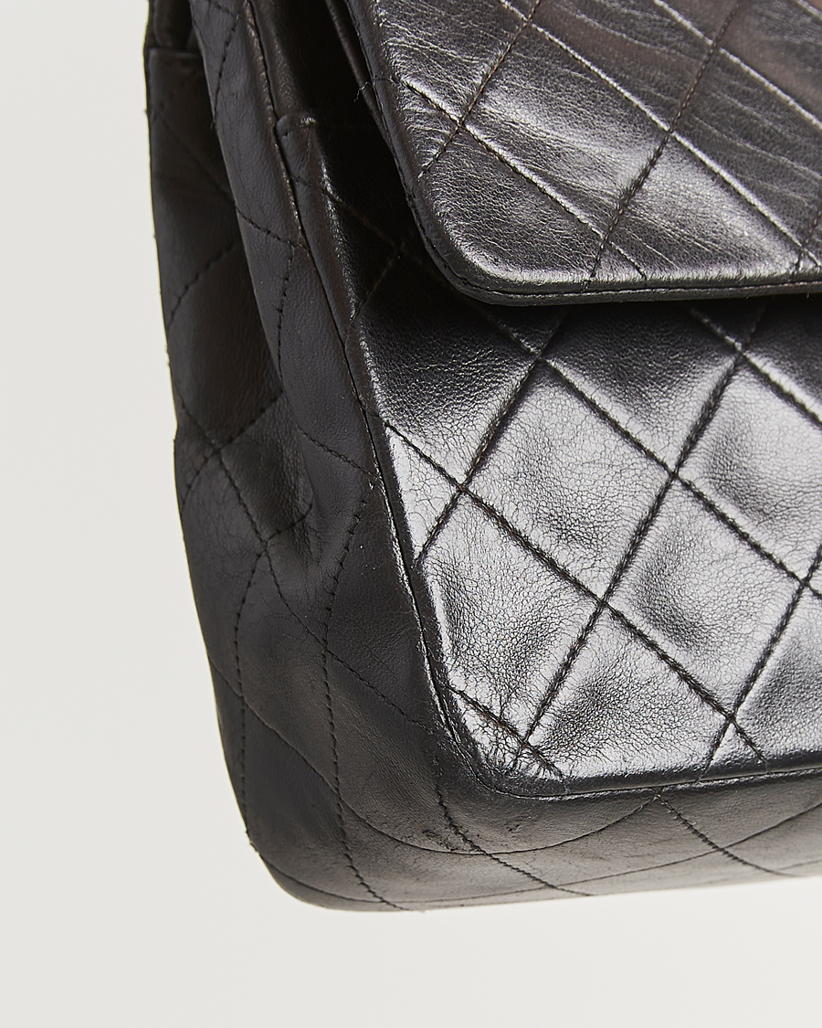 Herren | Gifts for Her | Chanel Pre-Owned | Classic Double Flap Medium Lambskin Black