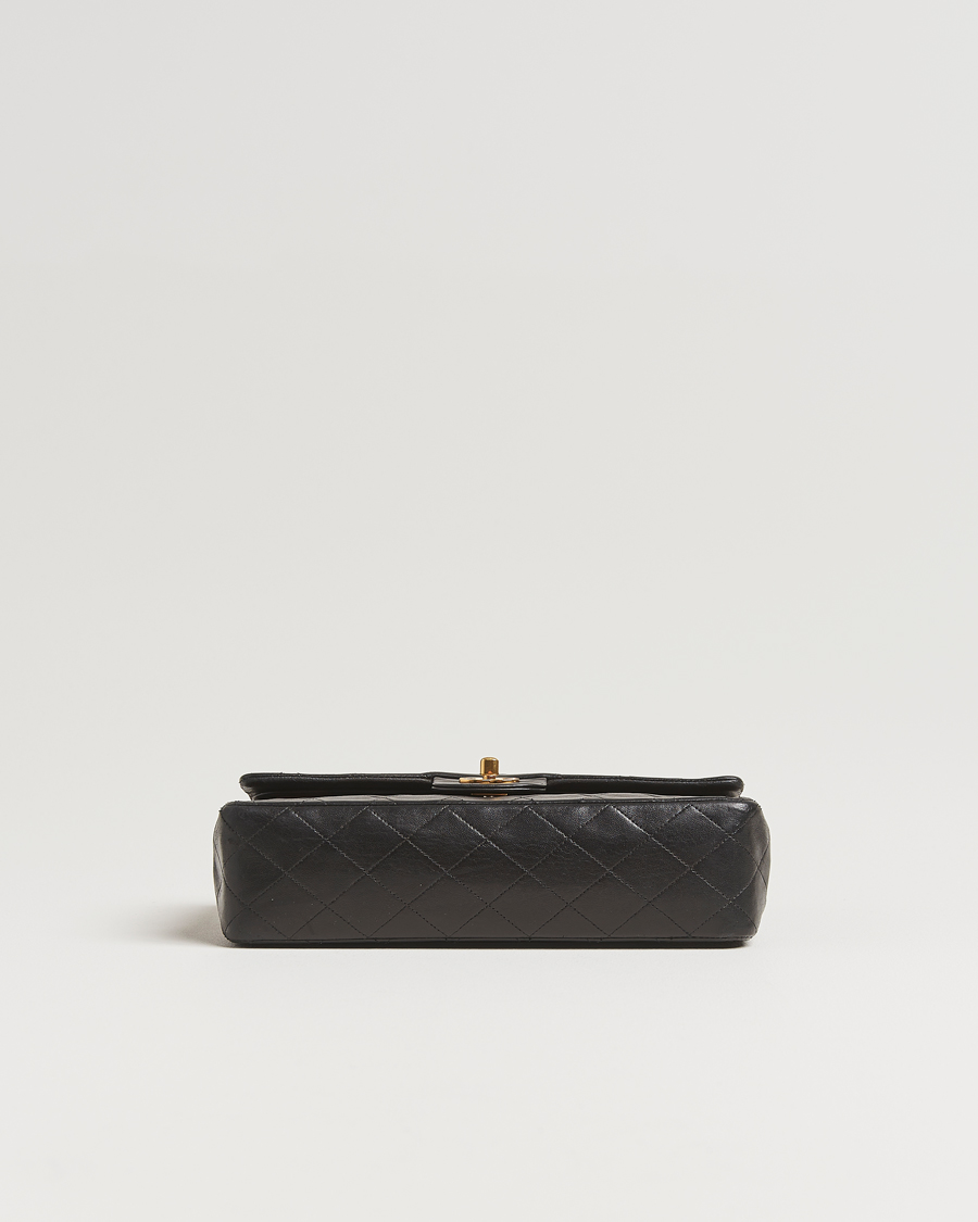 Herren | Gifts for Her | Chanel Pre-Owned | Classic Double Flap Medium Lambskin Black