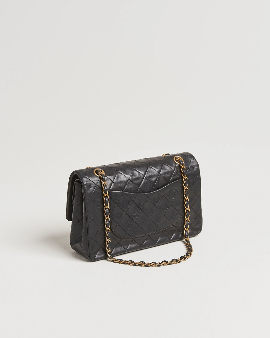 Herren | Gifts for Her | Chanel Pre-Owned | Classic Double Flap Medium Lambskin Black