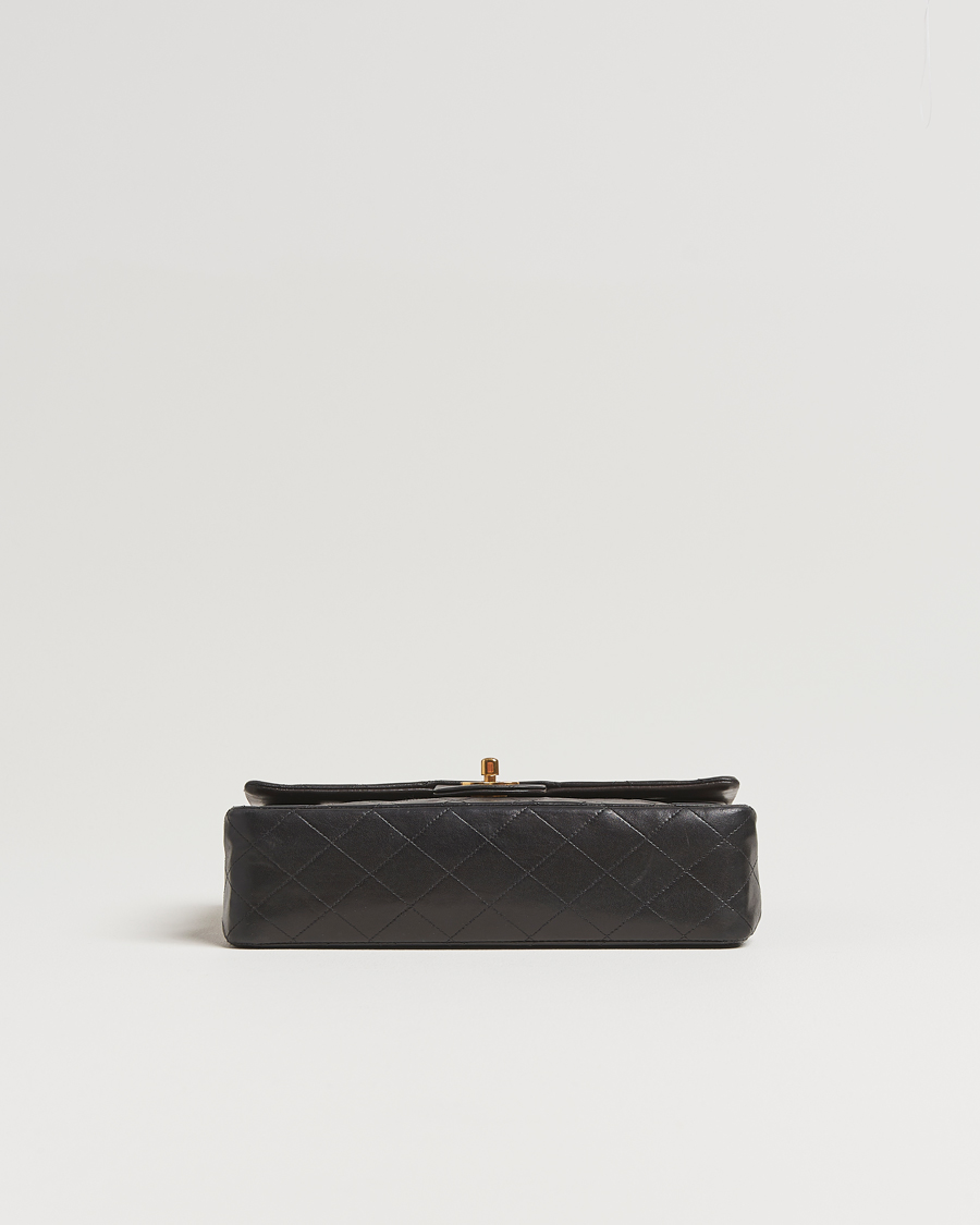 Herren | Gifts for Her | Chanel Pre-Owned | Classic Double Flap Medium Lambskin Black