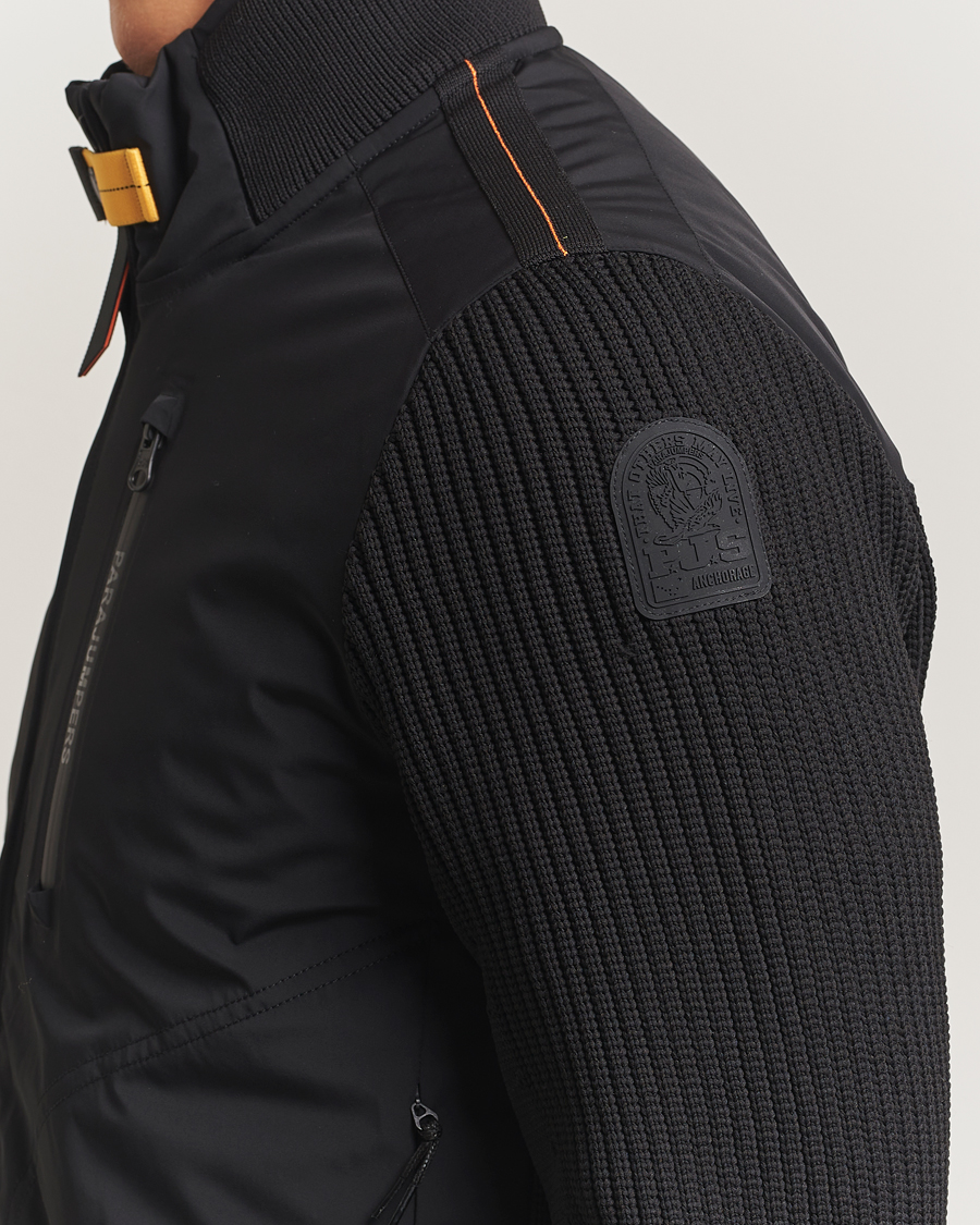 Herren | Jacken | Parajumpers | Zorba Tech Knit Hybrid Jacket Black