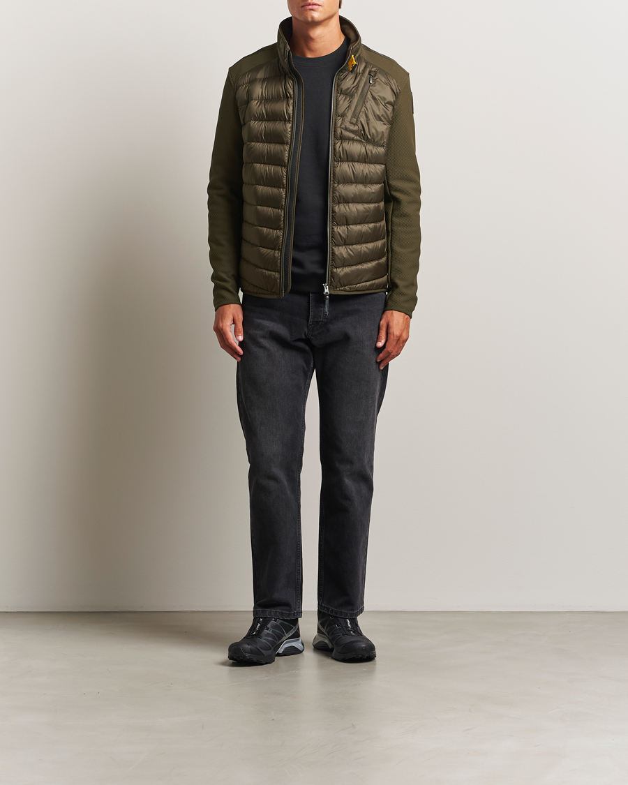 Herren | Jacken | Parajumpers | Jayden Warm Up Hybrid Jacket Deep Moss