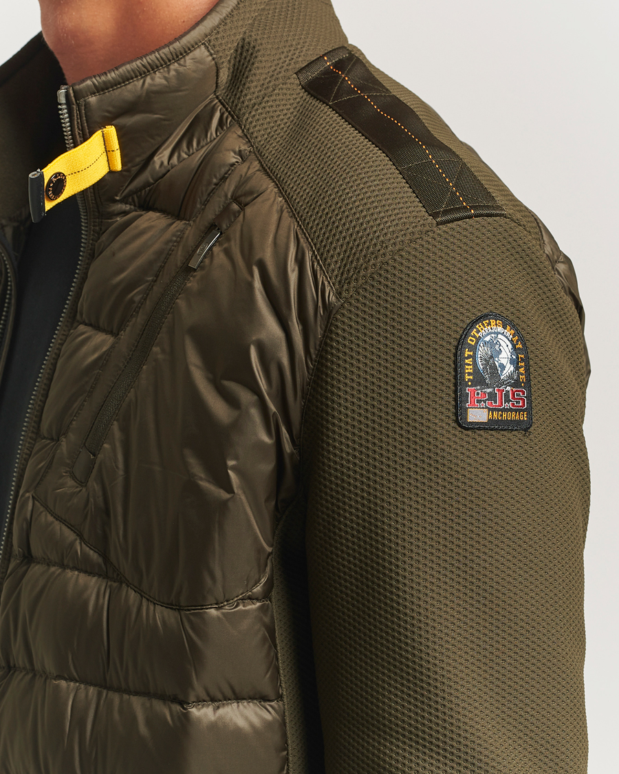 Herren | Jacken | Parajumpers | Jayden Warm Up Hybrid Jacket Deep Moss