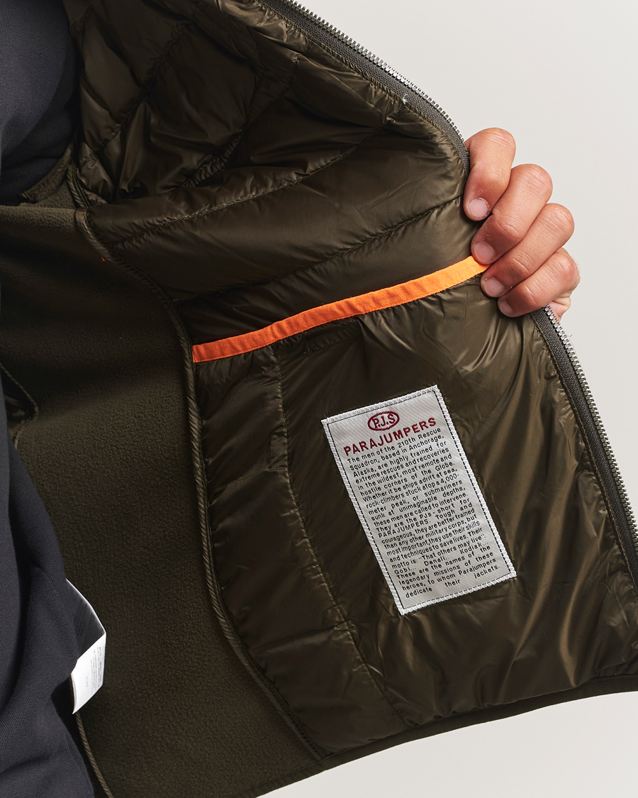 Herren | Jacken | Parajumpers | Jayden Warm Up Hybrid Jacket Deep Moss