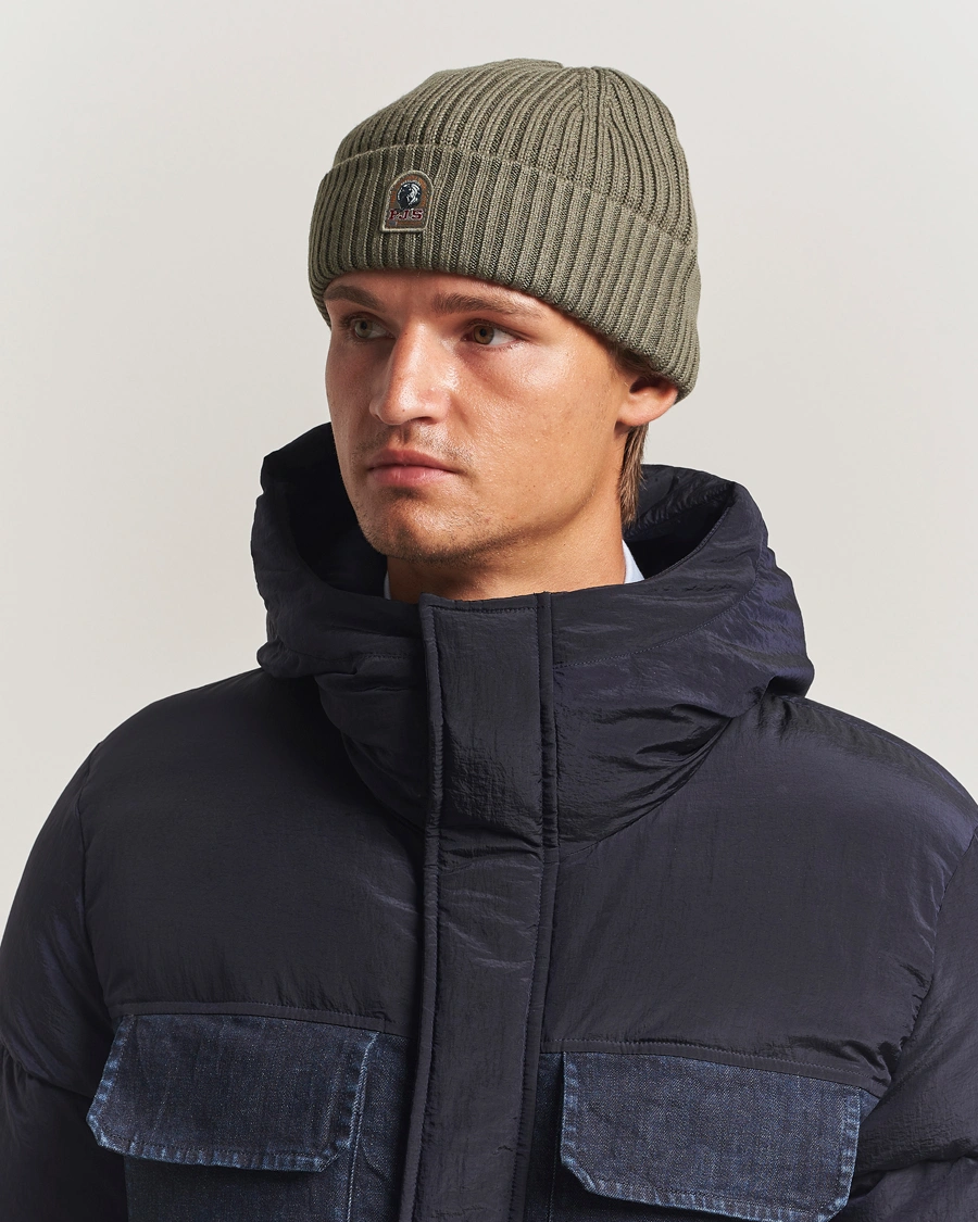 Herren | Mützen | Parajumpers | Ribbed Hat Olive Grey