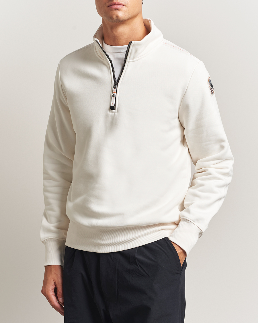 Herren | Pullover | Parajumpers | Broad Peak Super Easy Half Zip Sweatshirt Purity