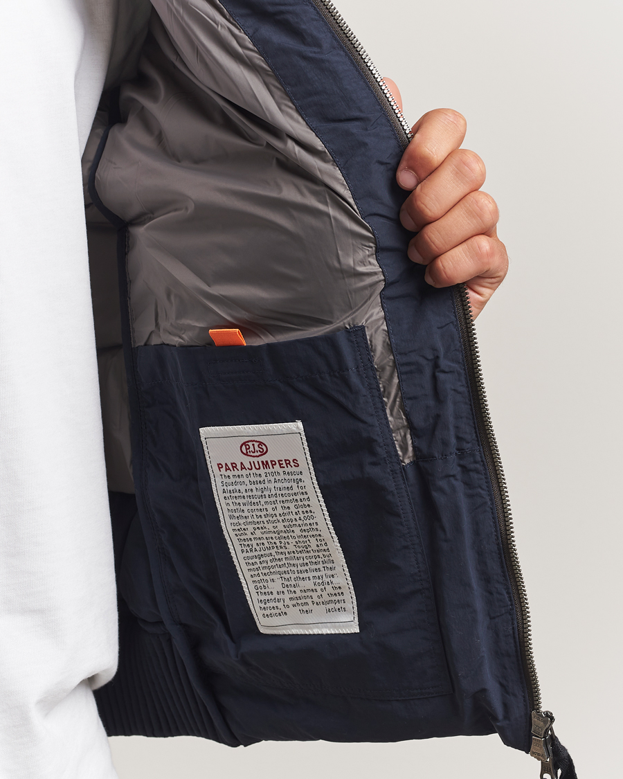 Herren | Jacken | Parajumpers | Cassian Matte Down Jacket Blue Navy
