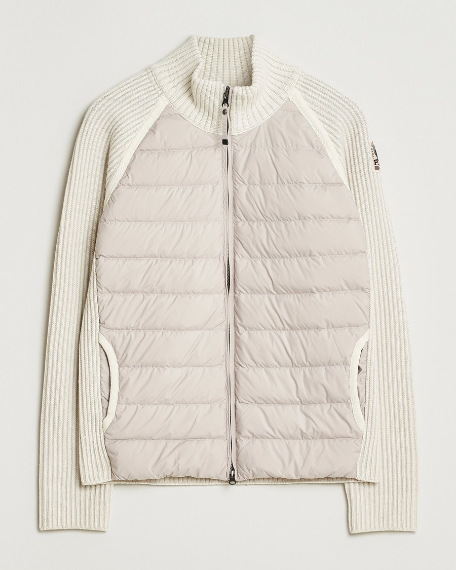 Herren | Jacken | Parajumpers | Olmo Rib Knitted Hybrid Jacket Purity