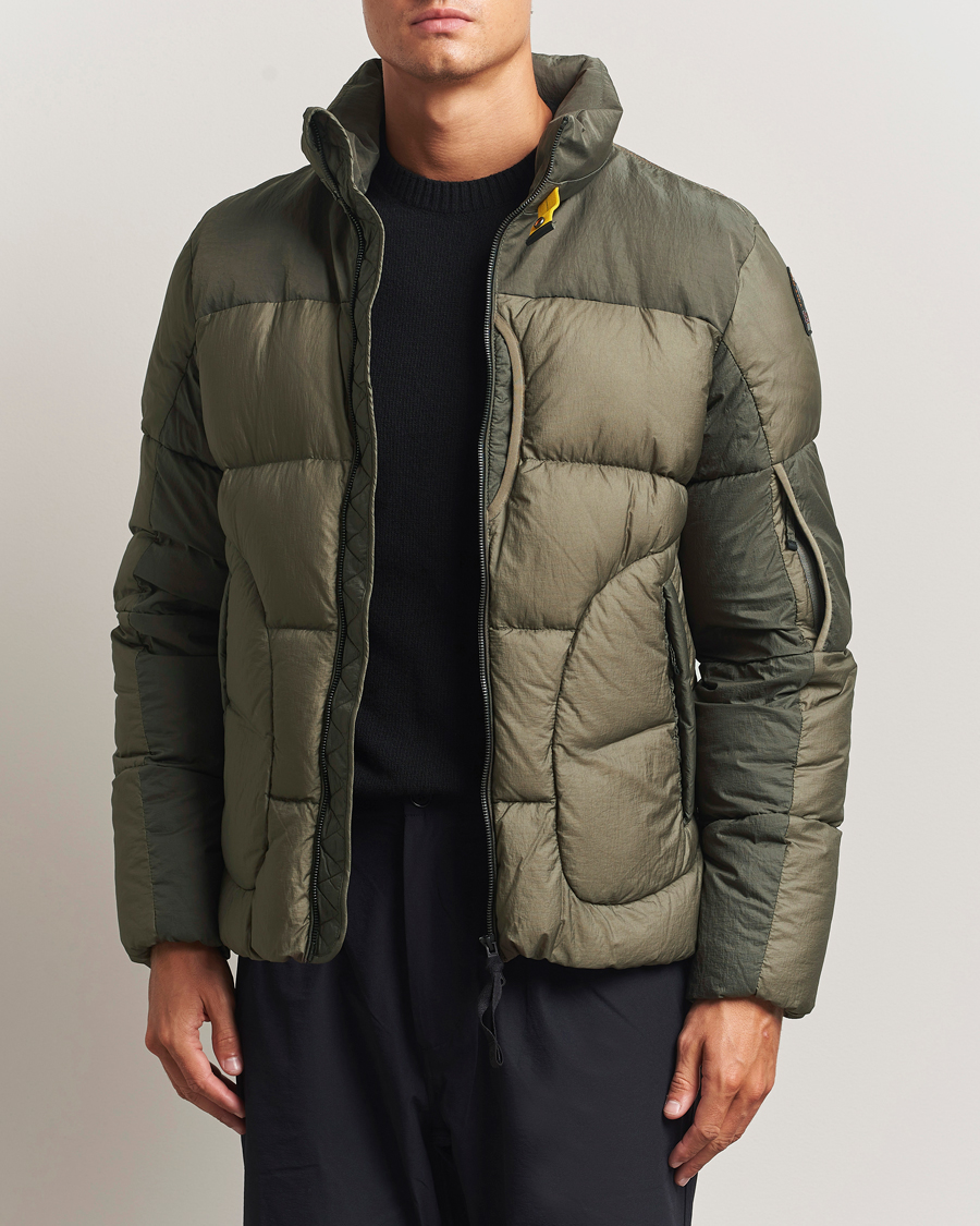 Herren | Jacken | Parajumpers | Yari Mountain Out Loud Down Jacket Olive Grey