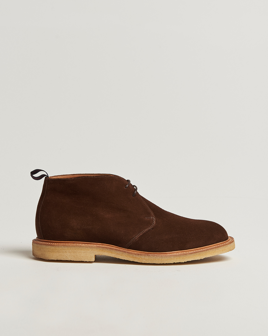Herren | Boots | Sanders | Bertie Crepe Sole Suede Chukka Polo Snuff