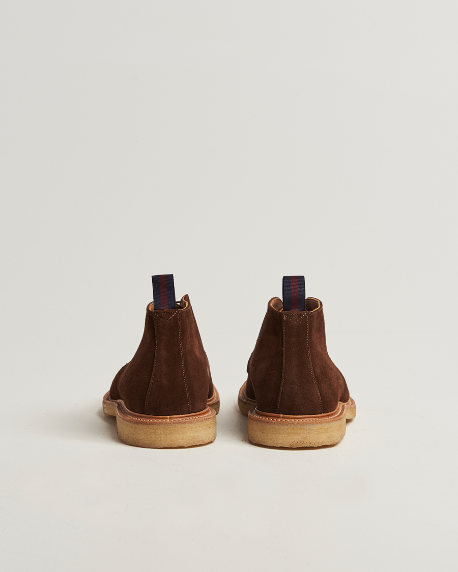 Herren | Boots | Sanders | Bertie Crepe Sole Suede Chukka Polo Snuff