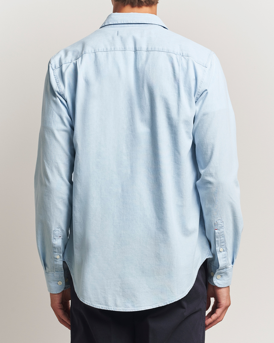Herren | Hemden | Orlebar Brown | Colburn Chambray Pocket Shirt Wave Blue