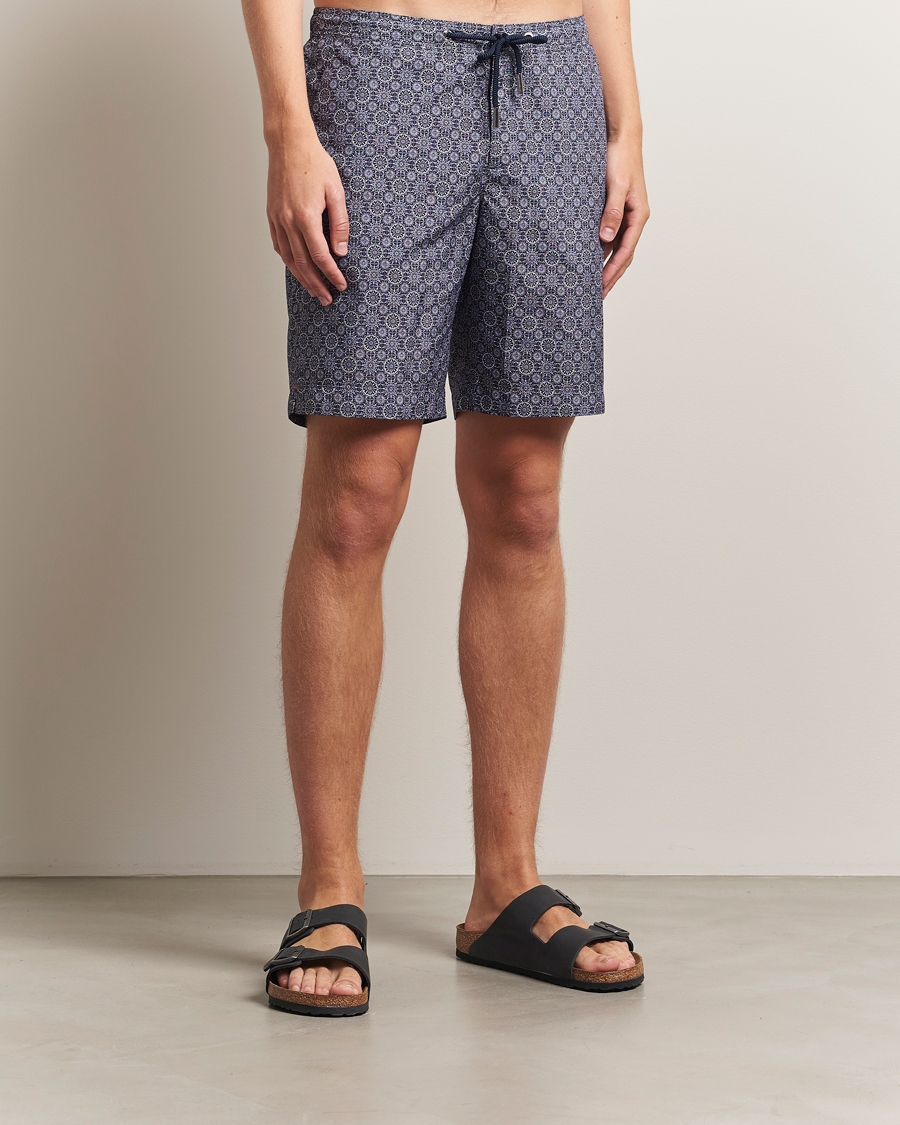 Herren | Badehosen | Orlebar Brown | Dane II Alchemy Drawcord Swimshorts Night Iris