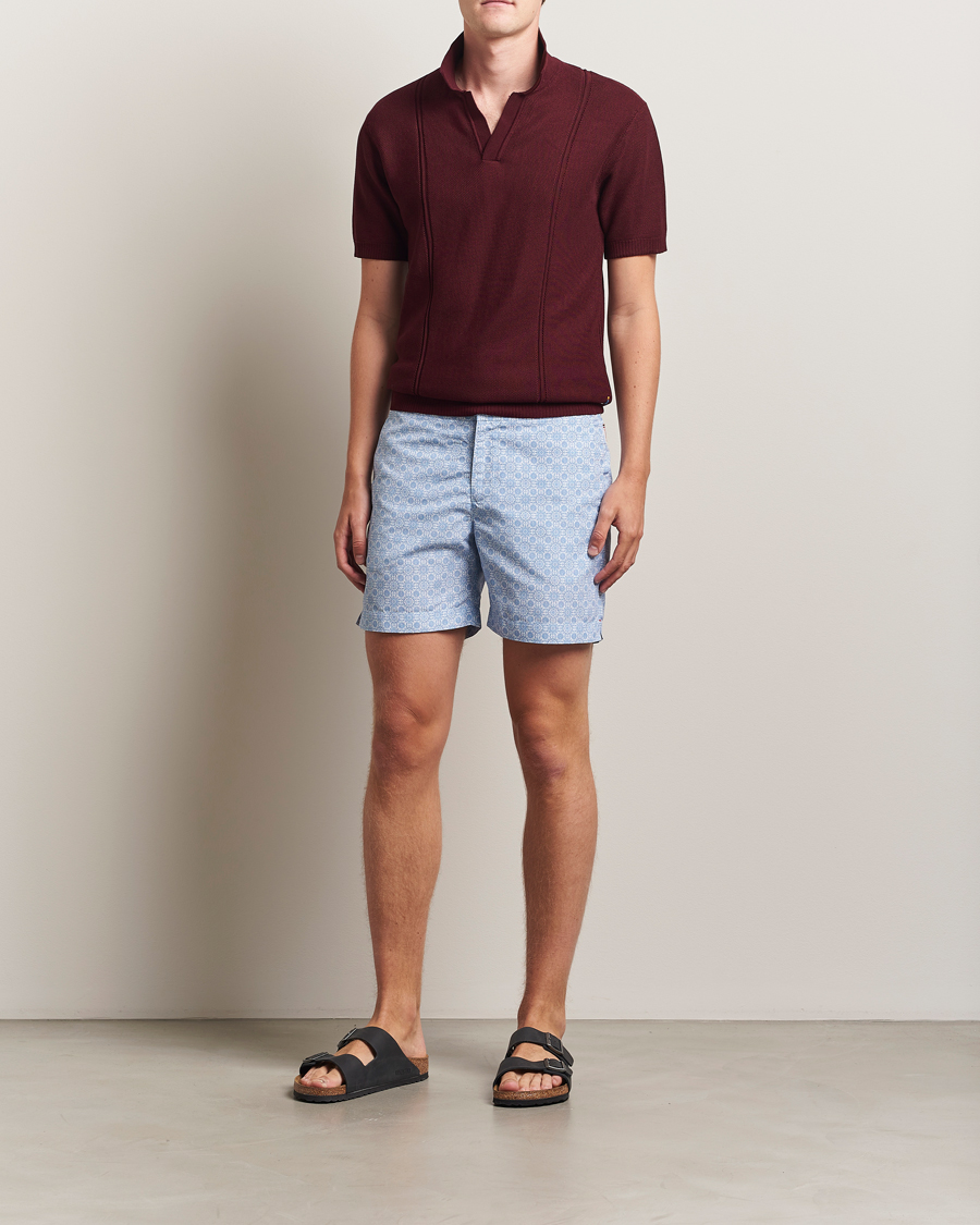 Herren | Badehosen | Orlebar Brown | Bulldog Alchemy Swimshorts Wave Blue