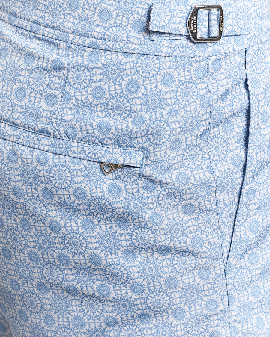 Herren | Badehosen | Orlebar Brown | Bulldog Alchemy Swimshorts Wave Blue