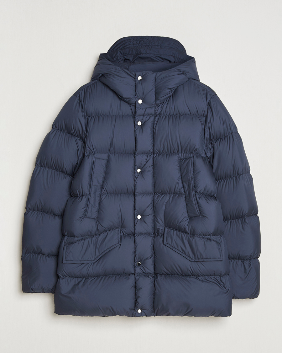 Herren | Jacken | Woolrich | Cloud Davis Parka Melton Blue