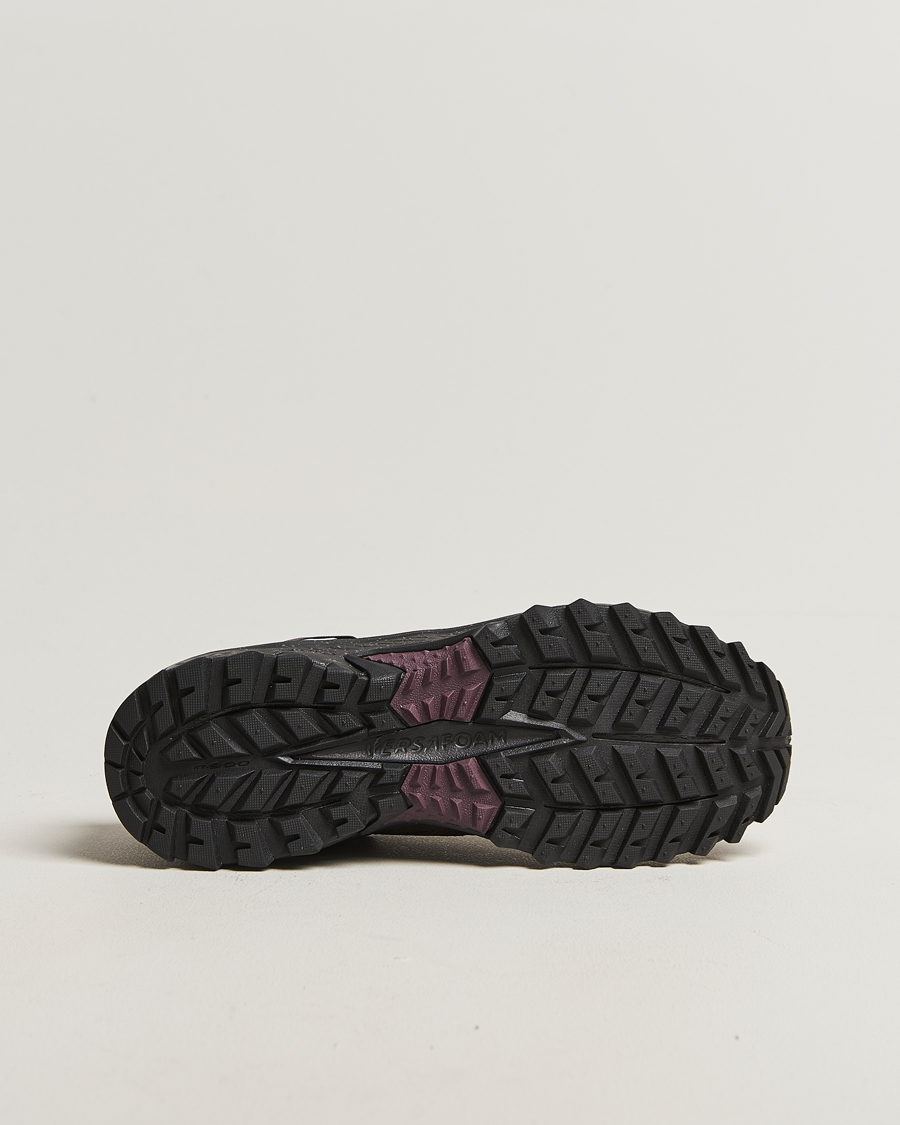 Herren | Trail Sneaker | Saucony | Grid Peak Trail Sneaker Black/Wine
