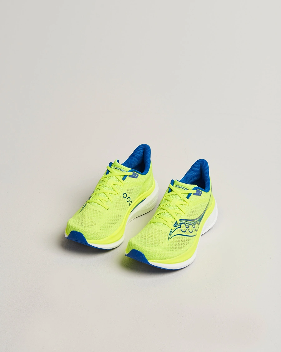 Herren | Runningsneakers | Saucony | Endorphin Speed 5 Running Sneaker Citron/Lapis