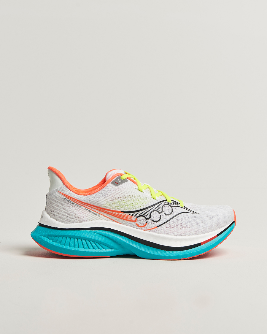 Herren | Runningsneakers | Saucony | Endorphin Speed 5 Running Sneaker White/Mutant