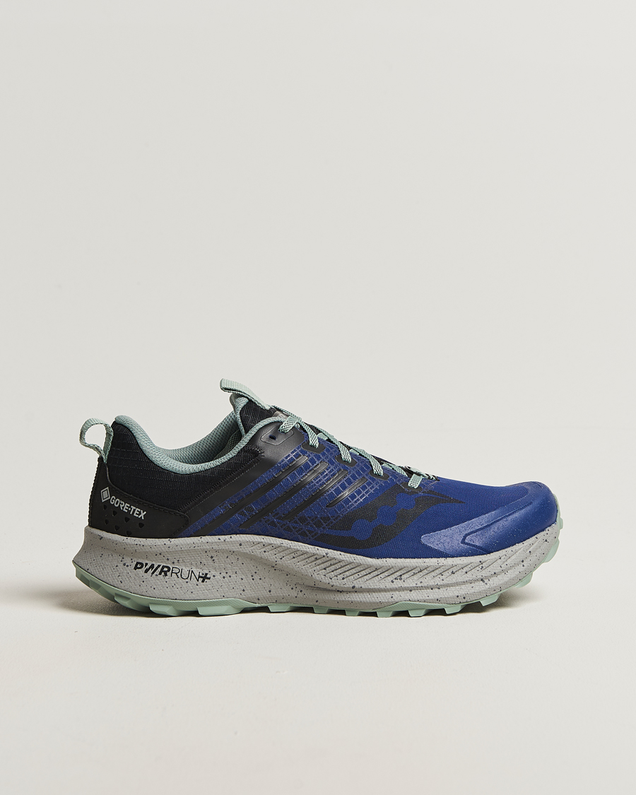 Herren | Trail Sneaker | Saucony | Ride TR2 Gore-Tex Trail Running Sneaker Regal/Black
