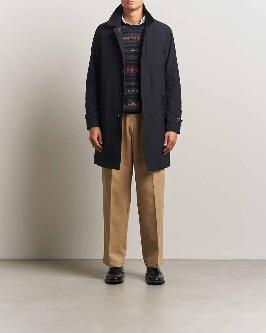 Herren | Jacken | Baracuta | G10 Detachable Cloth Coat Dark Navy
