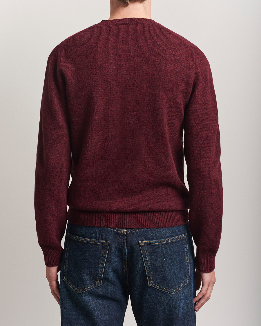 Herren | Pullover | Baracuta | Shetland Virgin Wool Crew Neck Andorra