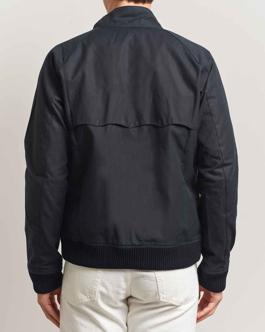 Herren | Jacken | Baracuta | Barbour x Porton Waxed Jacket Navy