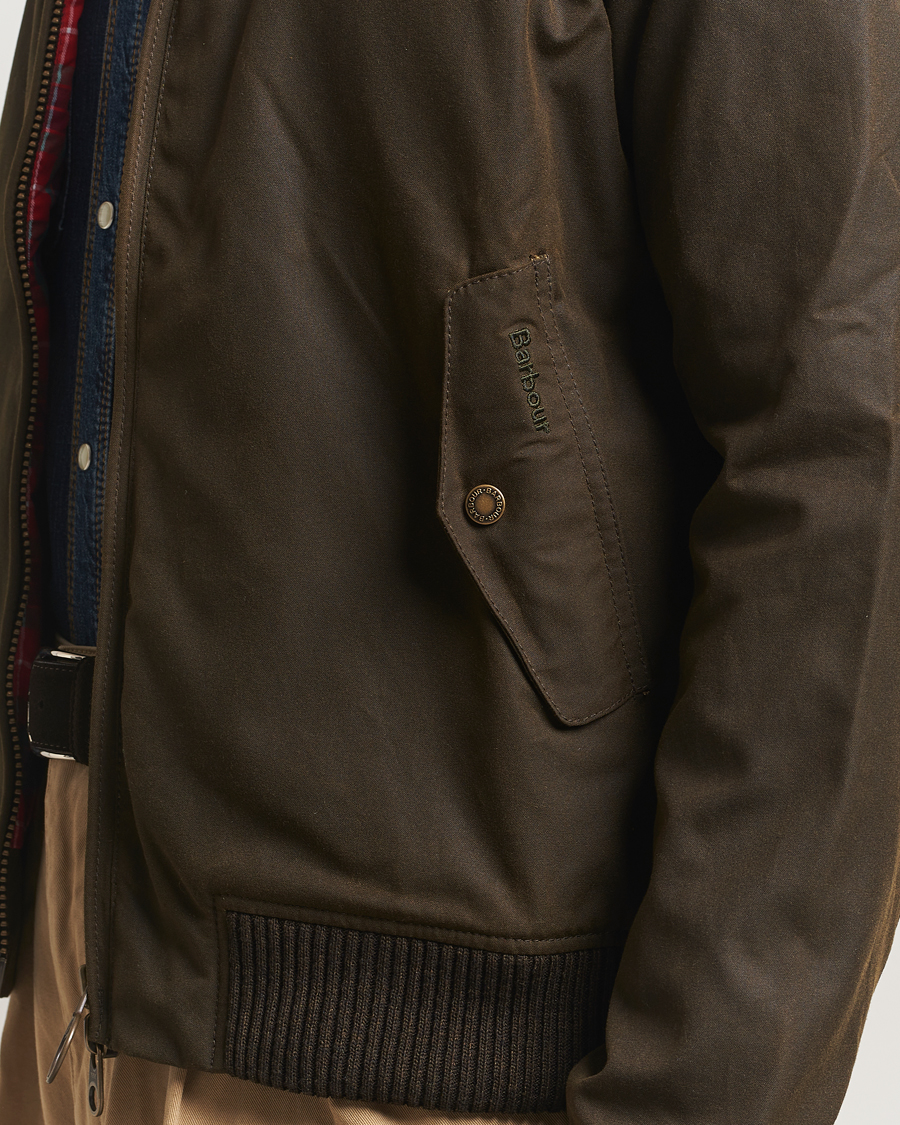 Herren | Jacken | Baracuta | Barbour x Porton Waxed Jacket Olive