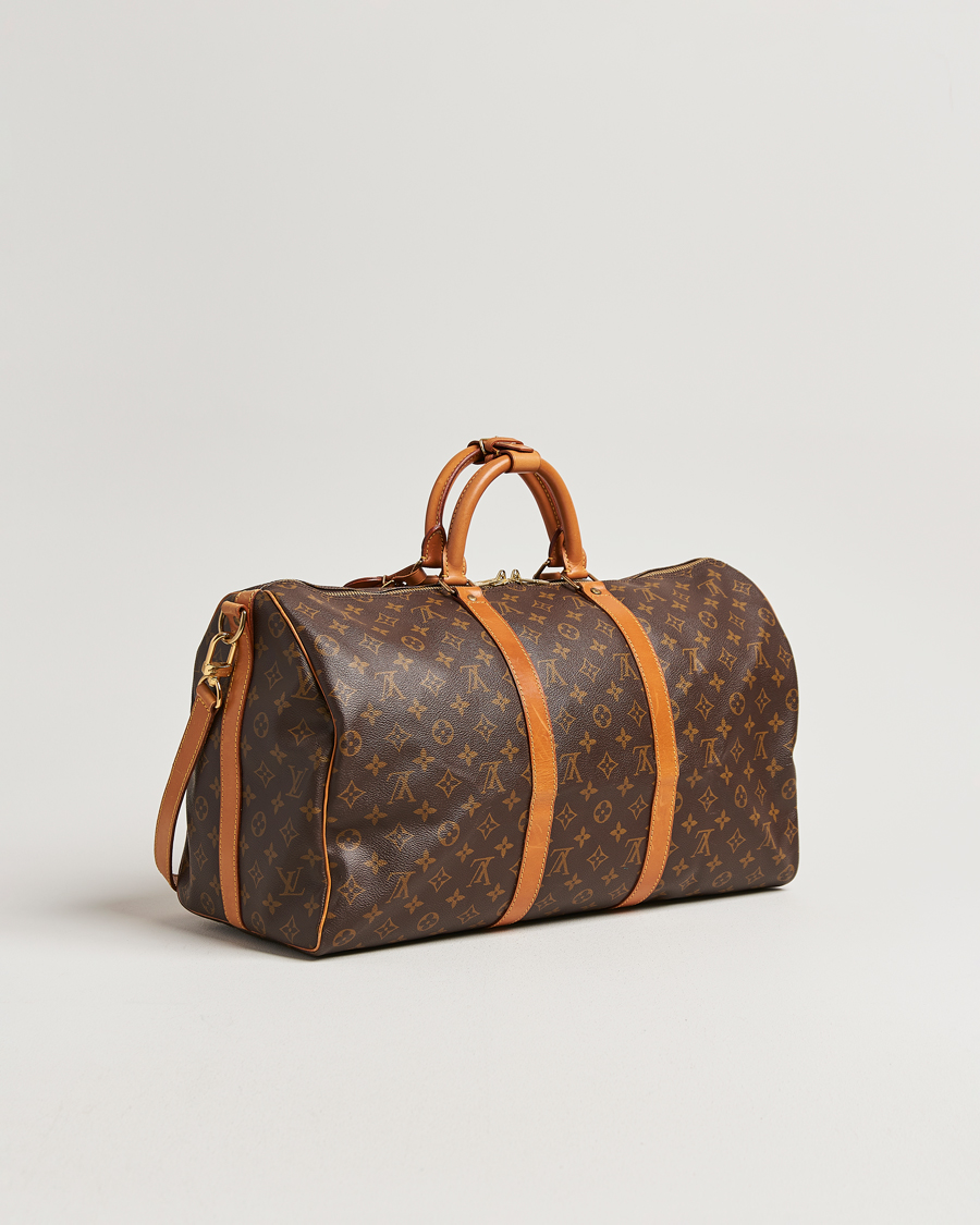 Herren | Pre-Owned & Vintage Bags | Louis Vuitton Pre-Owned | Keepall 50 Bandoulière Monogram