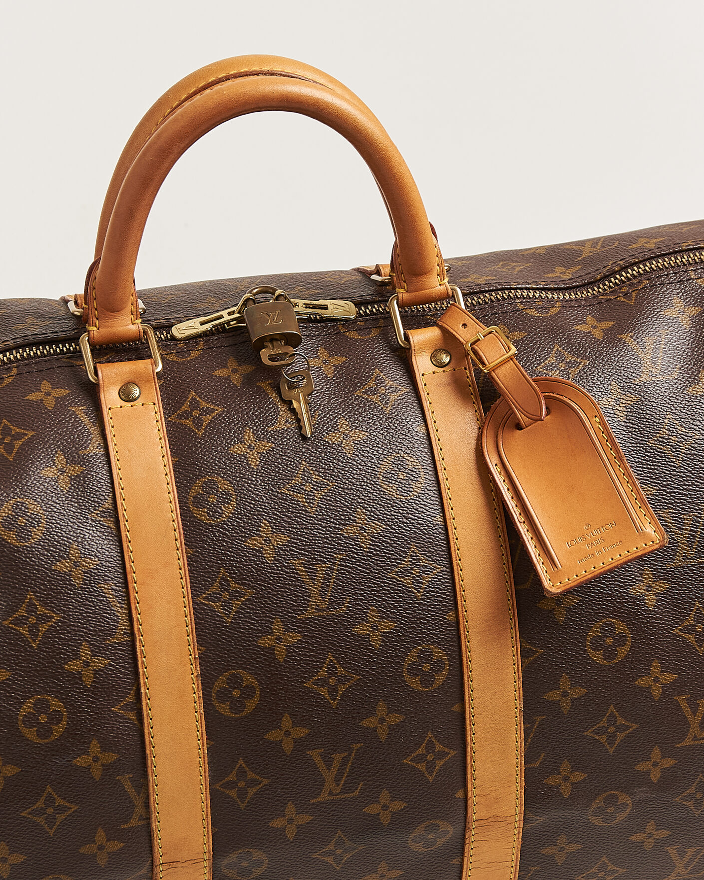 Herren | Pre-Owned & Vintage Bags | Louis Vuitton Pre-Owned | Keepall Bandoulière 55 Monogram
