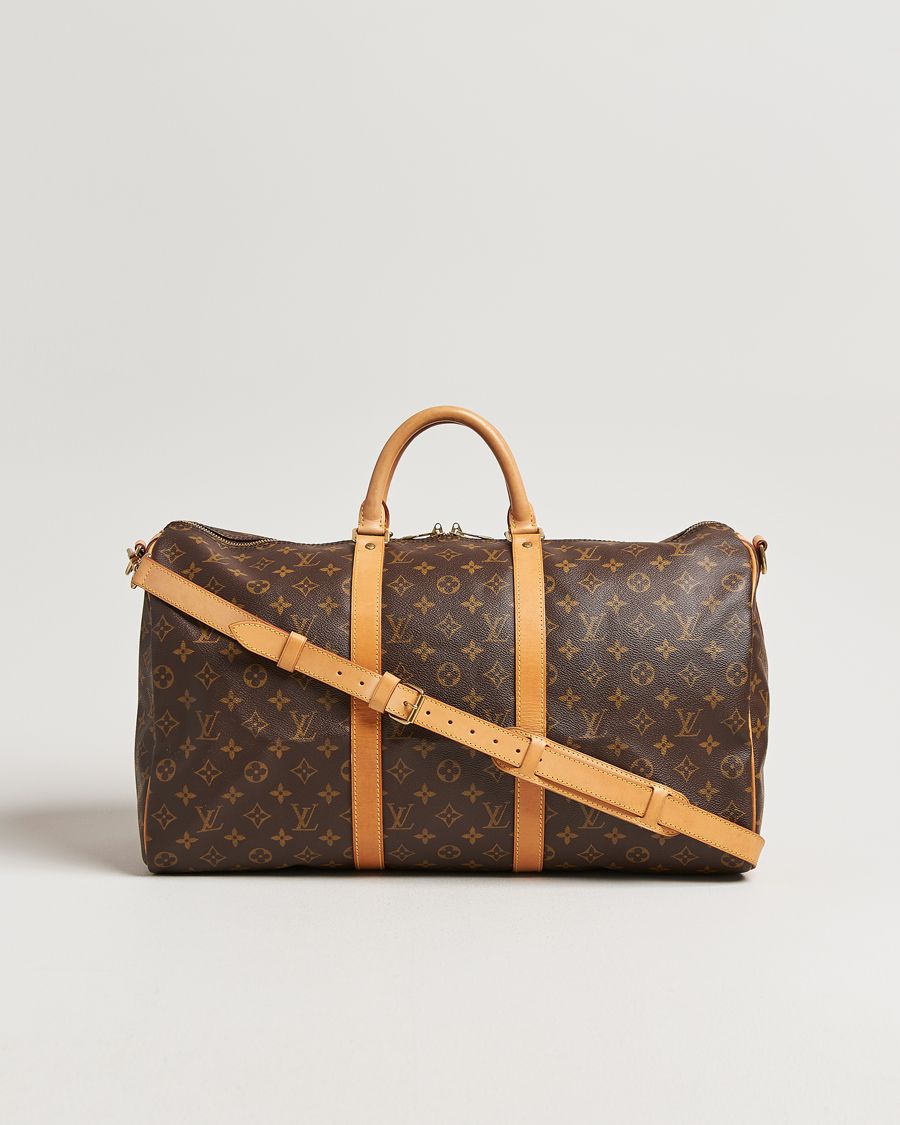 Herren | Pre-Owned & Vintage Bags | Louis Vuitton Pre-Owned | Keepall Bandoulière 50 Monogram