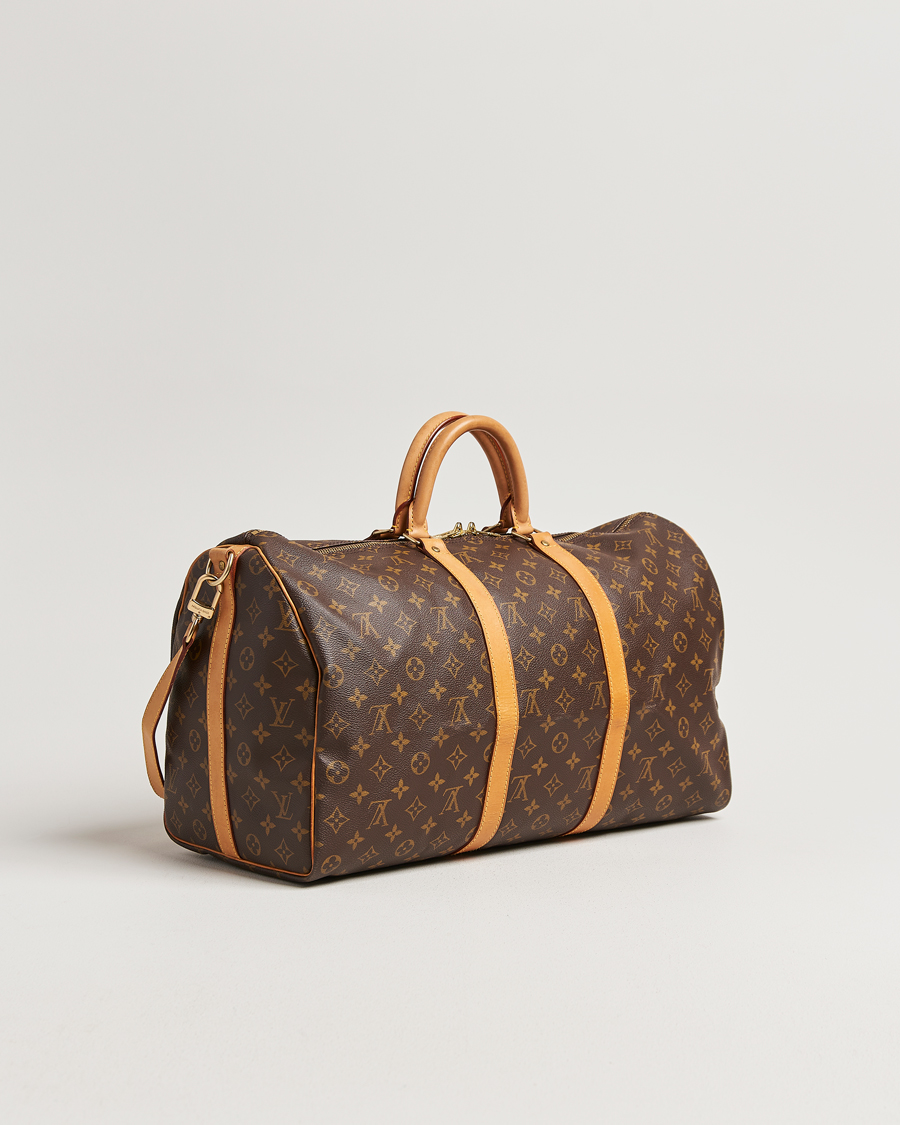 Herren | Pre-Owned & Vintage Bags | Louis Vuitton Pre-Owned | Keepall Bandoulière 50 Monogram