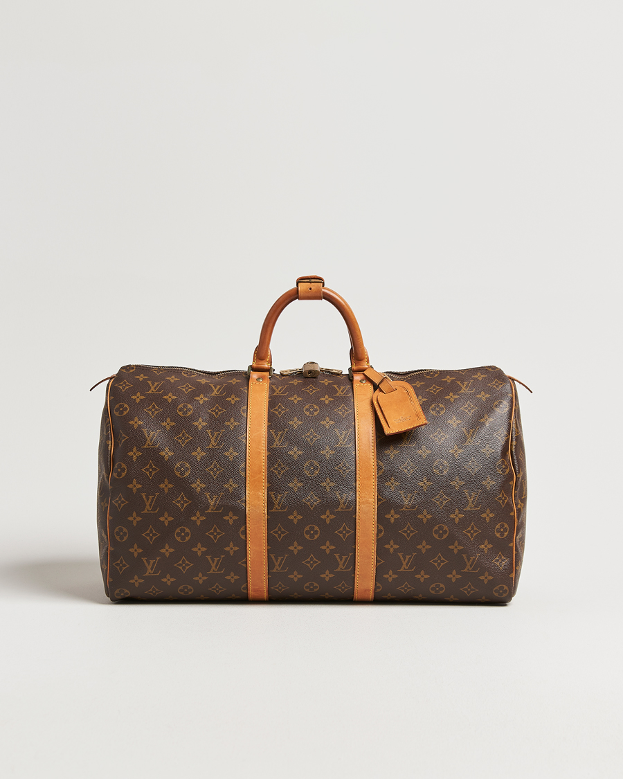 Herren | Pre-Owned & Vintage Bags | Louis Vuitton Pre-Owned | Keepall 50 Monogram