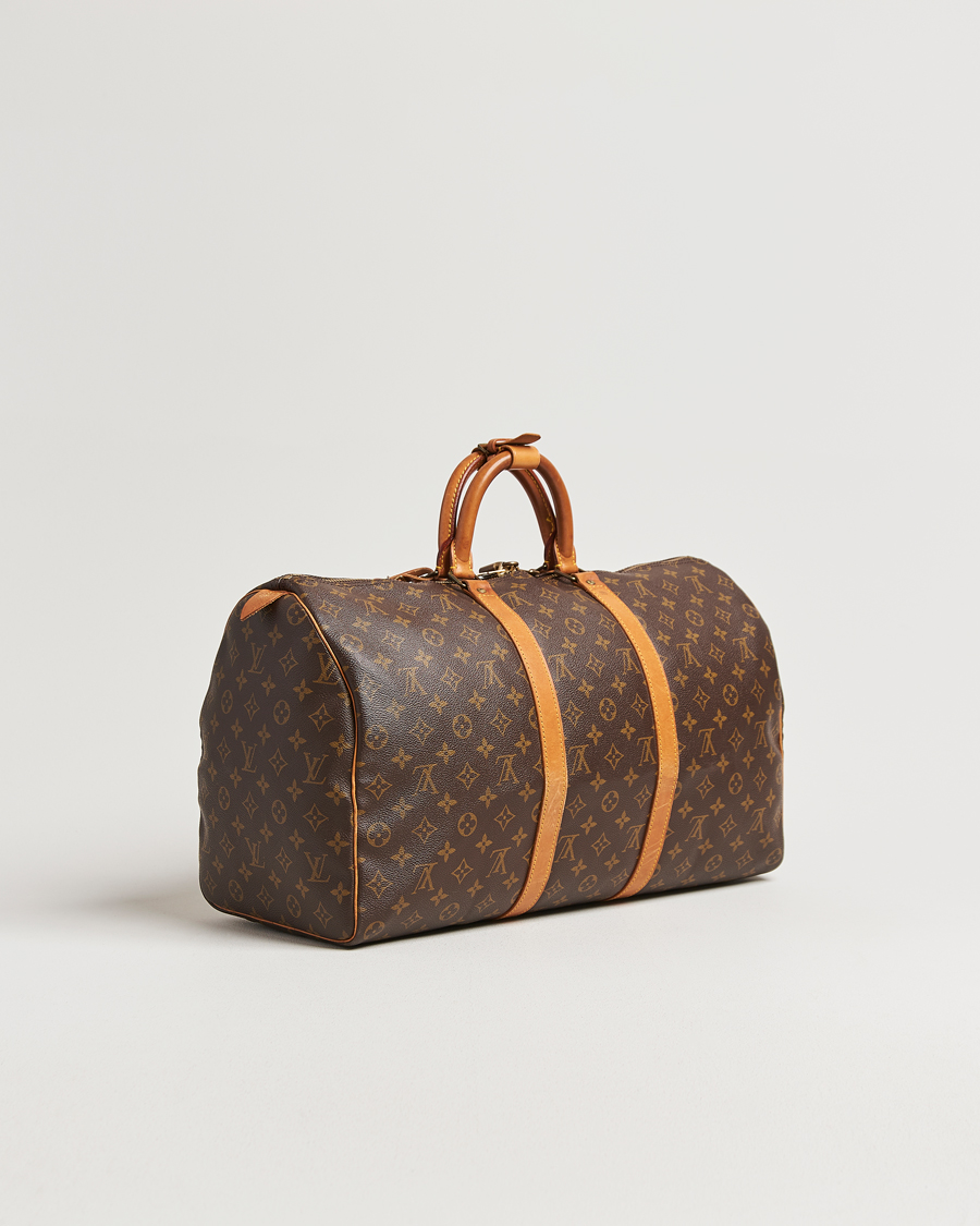 Herren | Pre-Owned & Vintage Bags | Louis Vuitton Pre-Owned | Keepall 50 Monogram