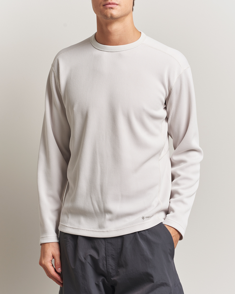 Herren | T-Shirts | Snow Peak | Dry Thermal Long Sleeve T-Shirt Off White