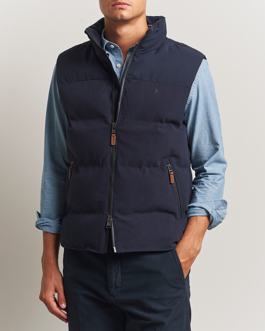 Herren | Westen | Morris | Catton Puffer Vest Navy
