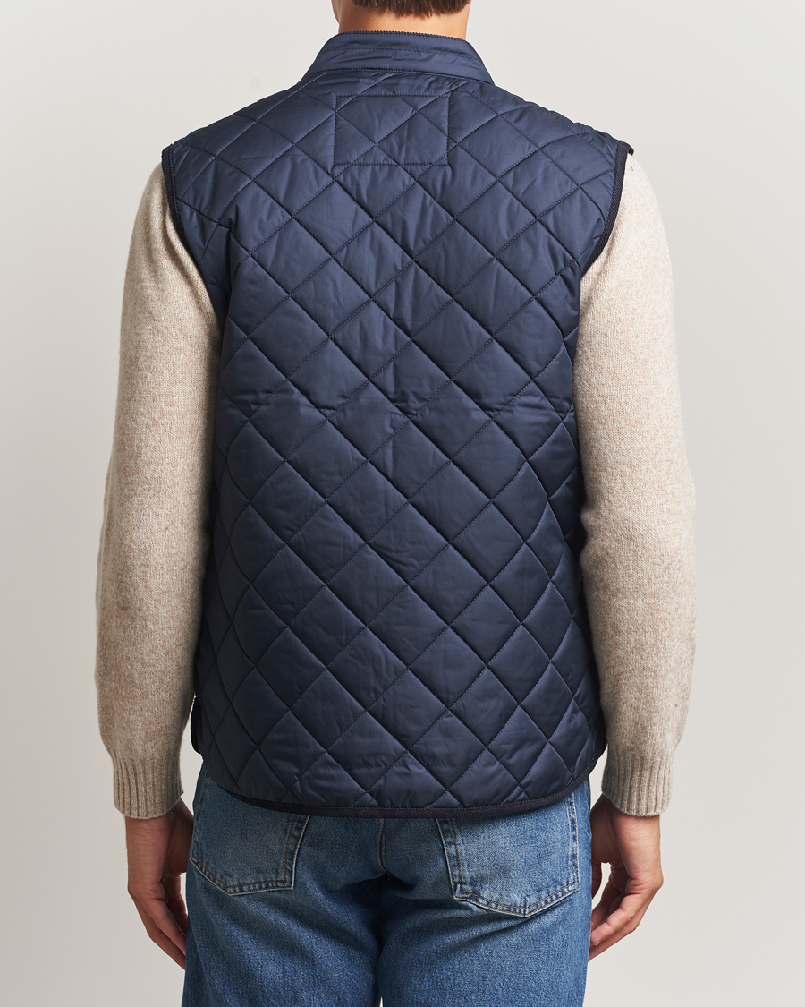Herren | Westen | Morris | Teddy Quilted Vest Navy