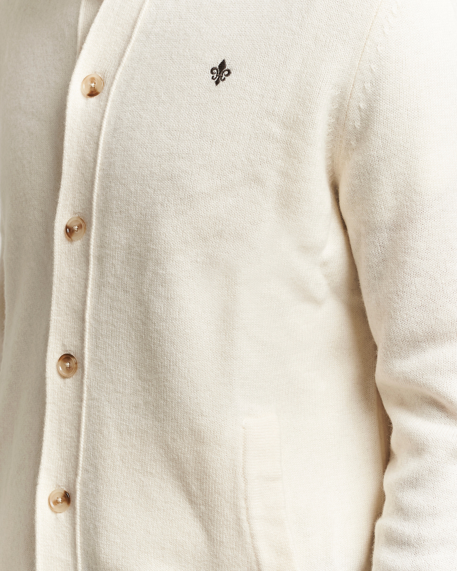 Herren | Pullover | Morris | Hertford Button Cardigan Off White