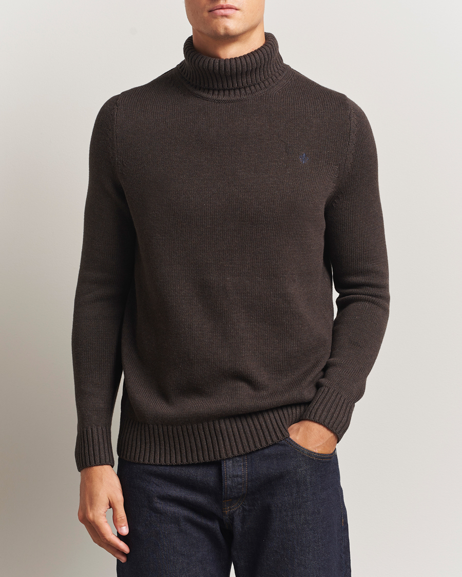 Herren | Pullover | Morris | Howard Roller Neck Brown