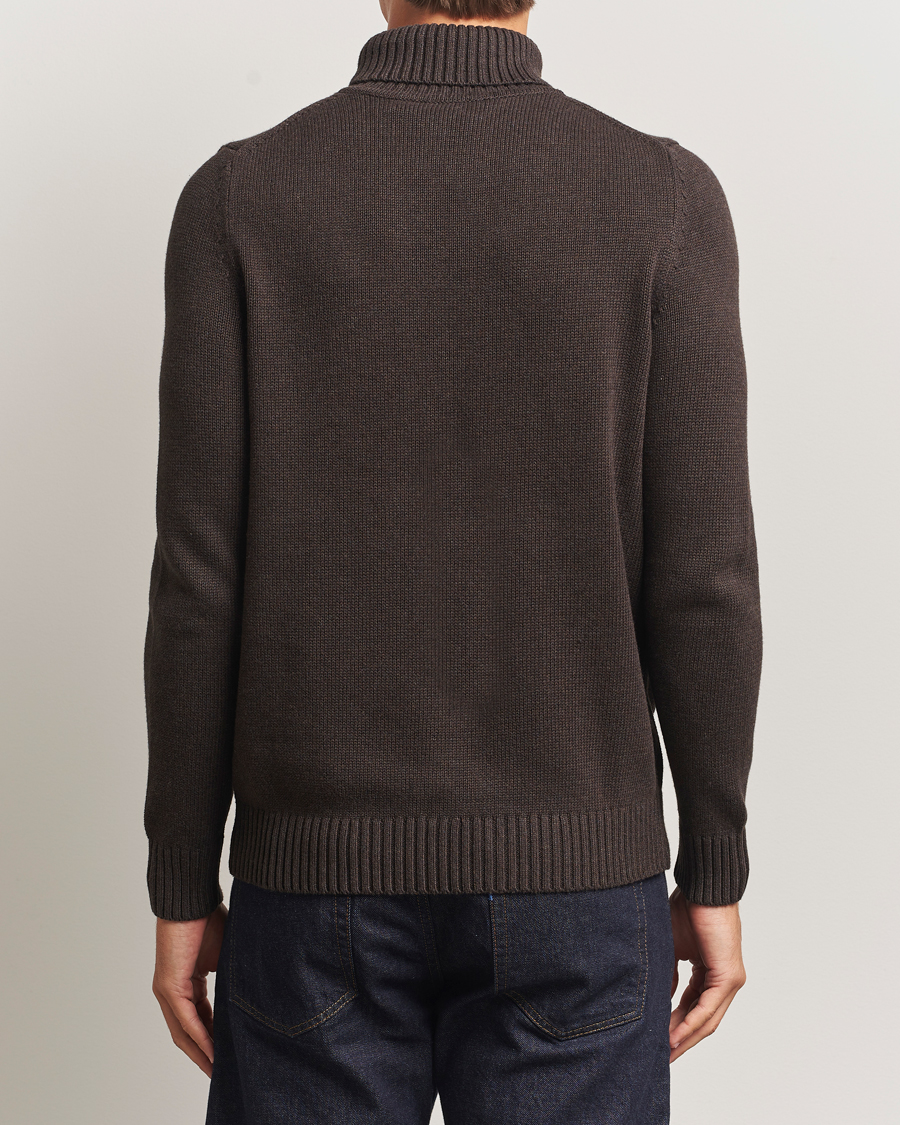 Herren | Pullover | Morris | Howard Roller Neck Brown
