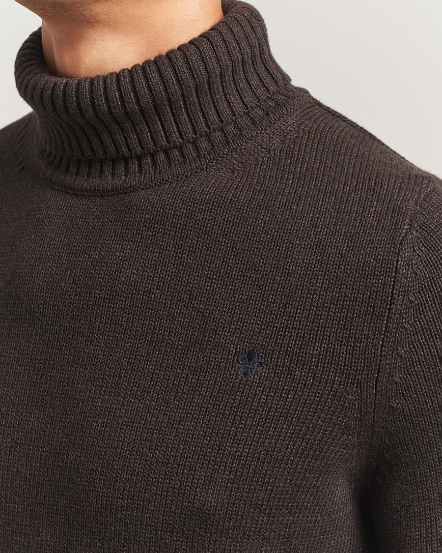 Herren | Pullover | Morris | Howard Roller Neck Brown