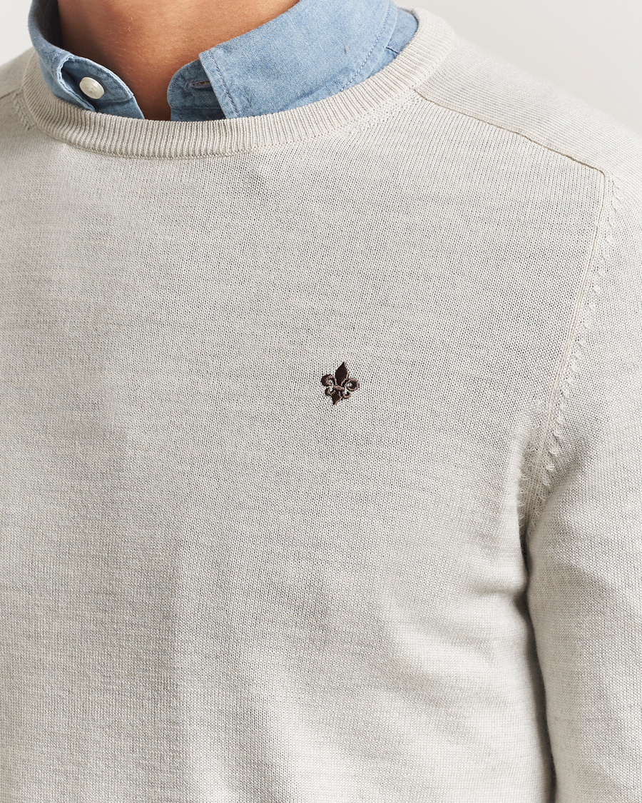 Herren | Pullover | Morris | Merino O-Neck Off White