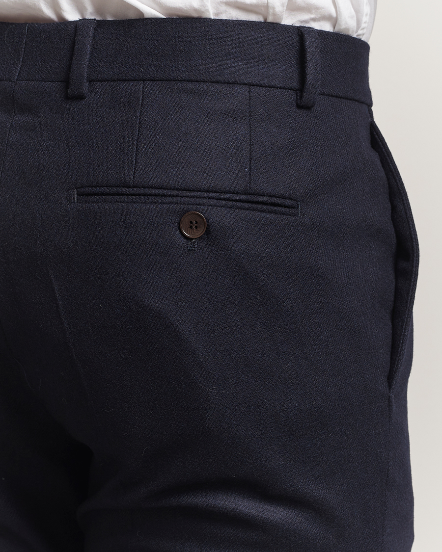 Herren | Hosen | Morris | Jack Flannel Trousers Navy
