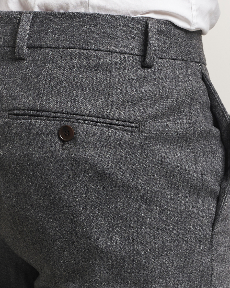 Herren | Hosen | Morris | Jack Flannel Trousers Grey