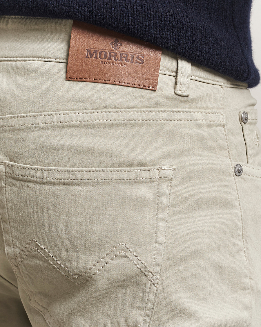 Herren | Hosen | Morris | James Brushed 5-Pocket Pants Khaki
